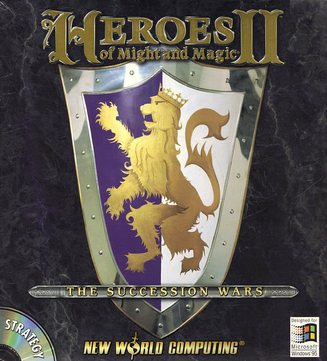 Portada de Heroes of Might and Magic 2 Portada de Heroes of Might and Magic 2